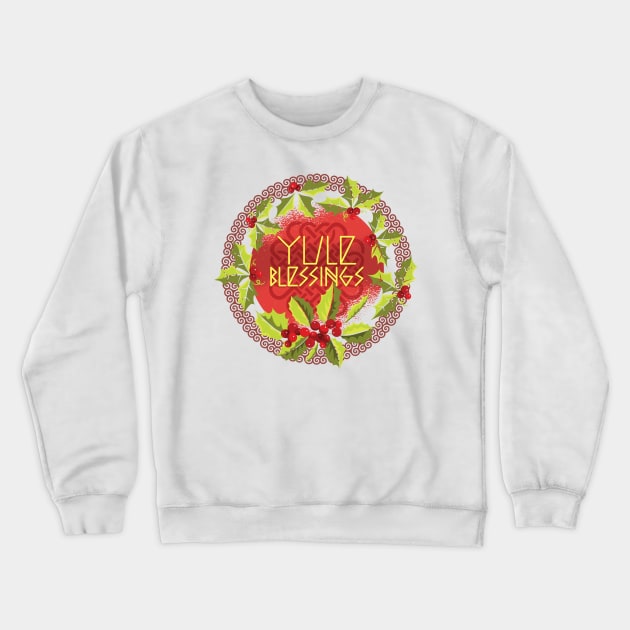 YULE BLESSINGS Crewneck Sweatshirt by Babyborn